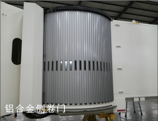 弧形轨道侧卷式工业门